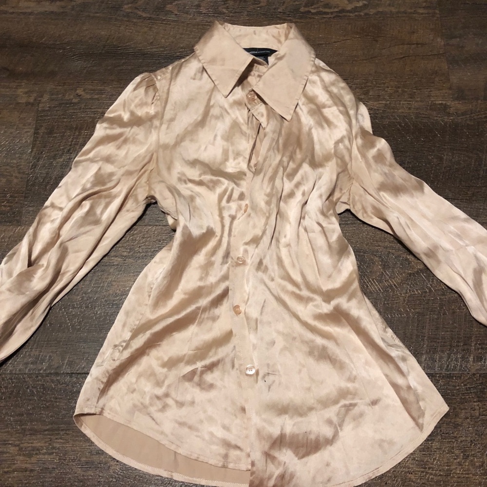 100% silk top